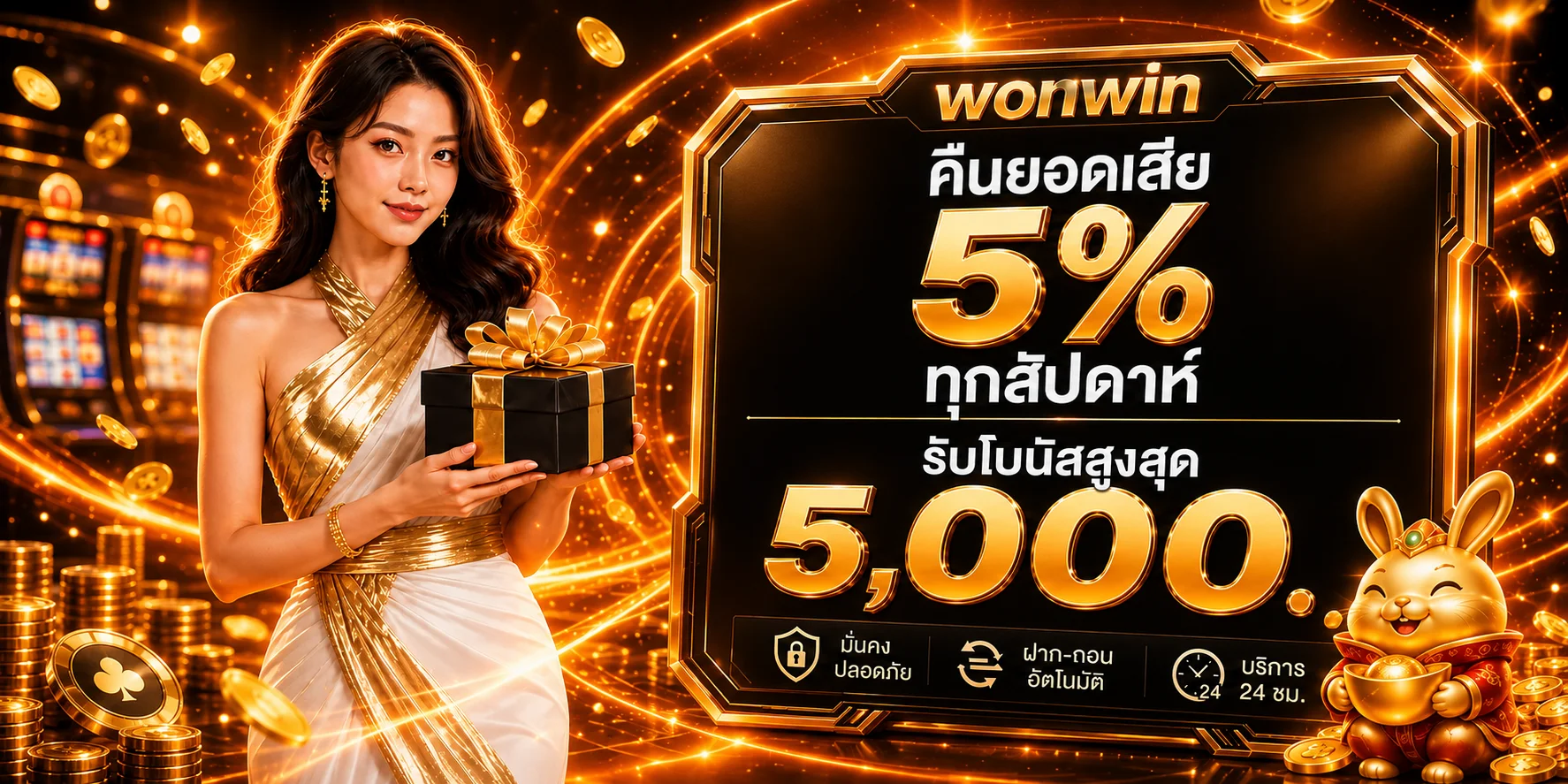 สิทธิประโยชน์รายสัปดาห์ของสมาชิก wonwin